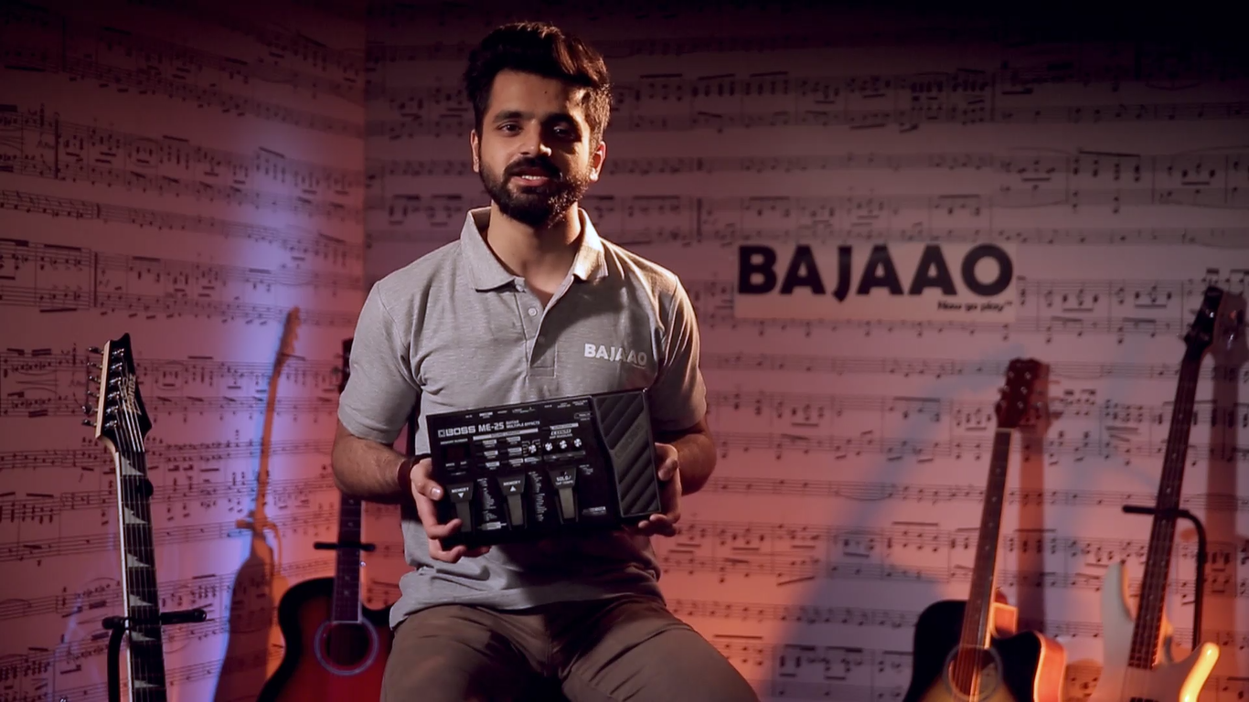Boss ME25 Multi-Effects Guitar Processor Review – BAJAAO.COM