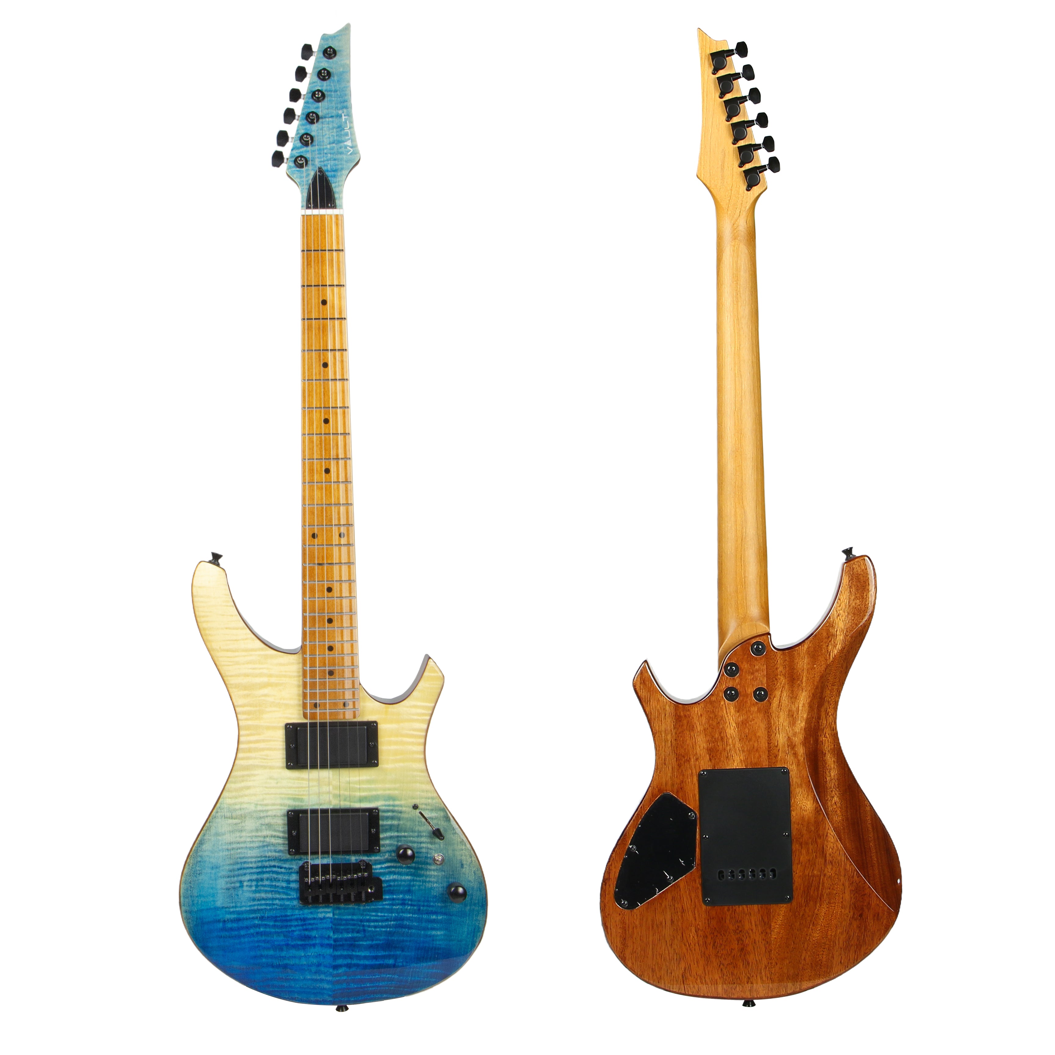 Vault Electric Guitars Vault RG2 Premium Electric Guitar with Dual Alnico 5 Humbuckers and Roasted Maple Neck