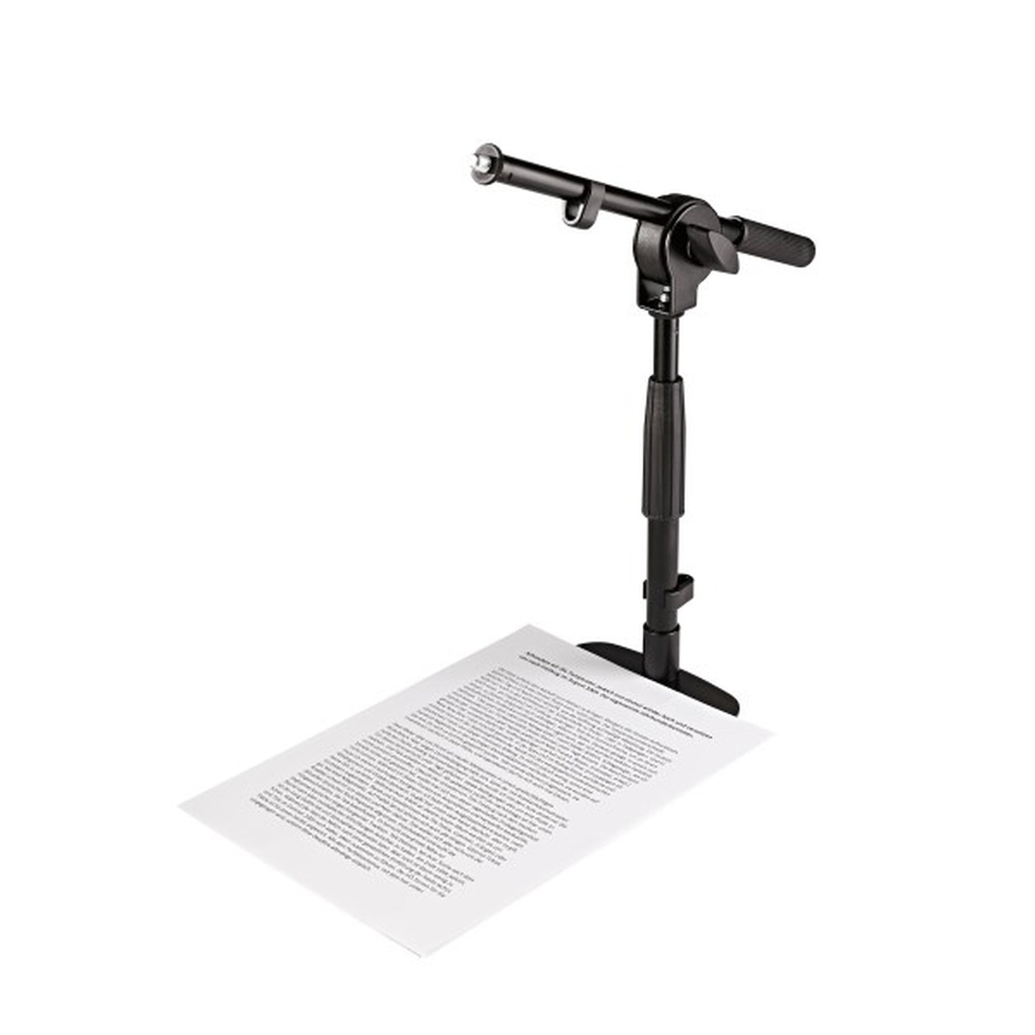 Konig & Meyer 25995-300-55 Adjustable Table Microphone Stand with Boom Arm