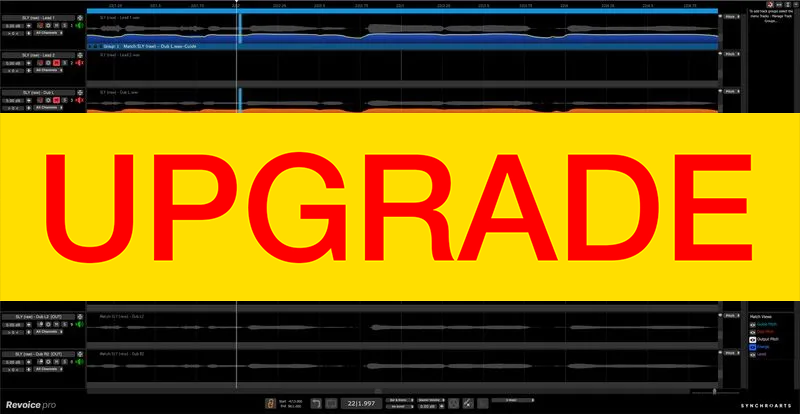Synchro Arts Revoice Pro 5 Upgrade