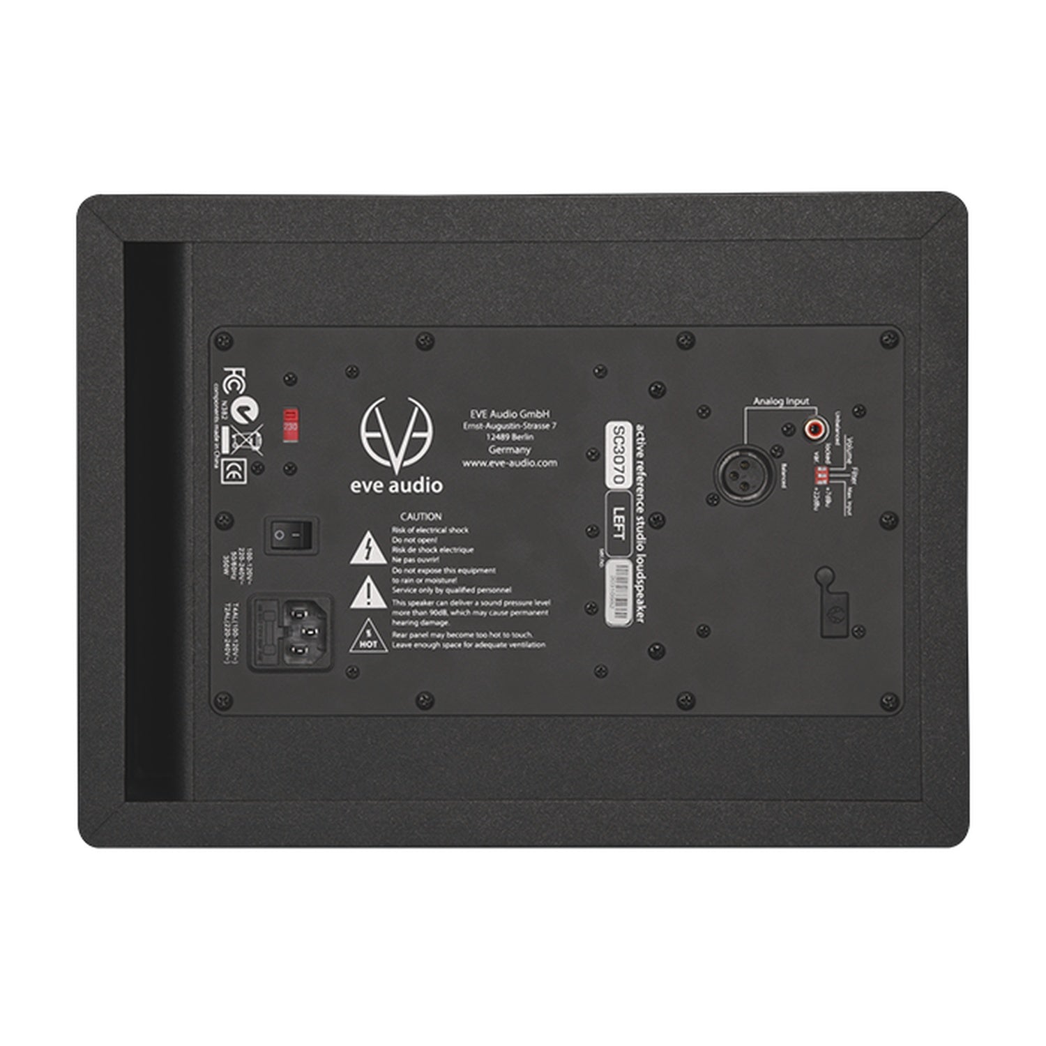 EVE Audio SC3070 3-Way 6.5-inch Active Midfield Studio Monitor Speaker