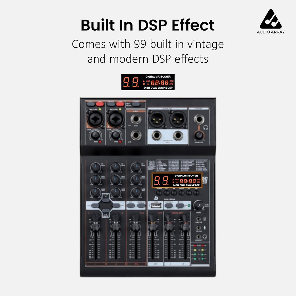 Audio Array AM-Pro8 8 Channel Analog Mixer
