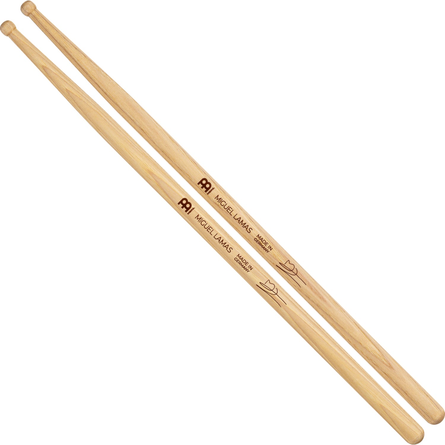 Meinl SB622 Miguel Lamas Signature American Hickory Drumsticks - Wood Tip