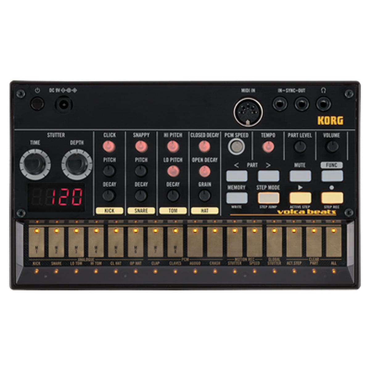 Korg Volca-Beats Analog Drum Machine Synthesizers