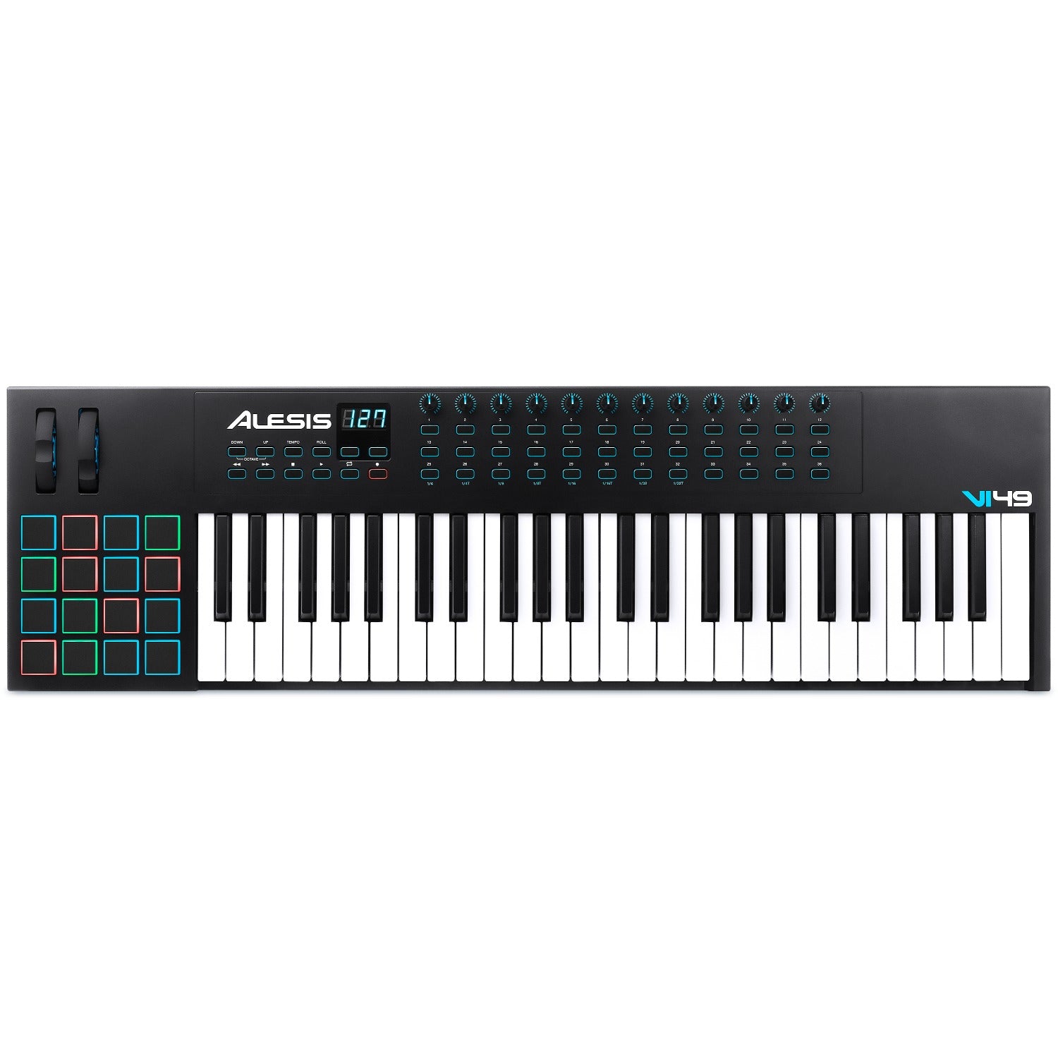 Alesis VI49 Advanced 49-Key USB MIDI Pad/Keyboard Controller