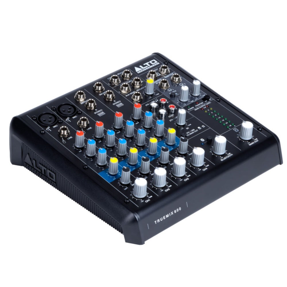 Alto TrueMix 600 6-Channel Compact Mixer with Usb and Bluetooth
