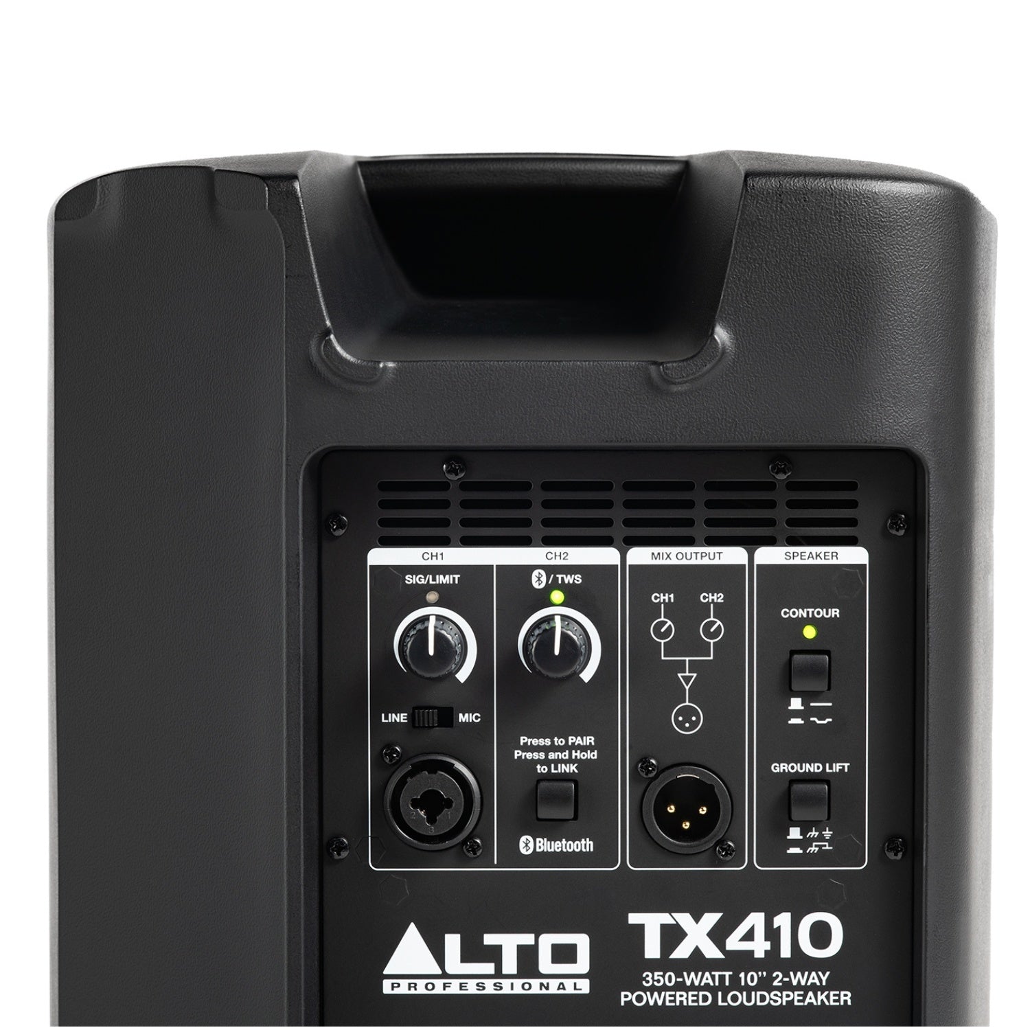 Alto TX410 350W 10-inch Powered Loudspeaker with Bluetooth