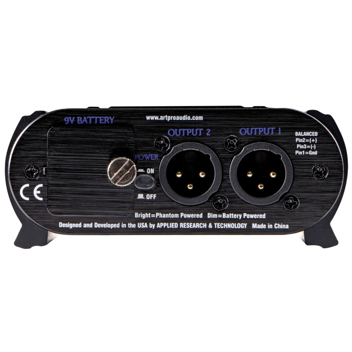 ART Pro DualXDirect 2-Channel Active Direct Box