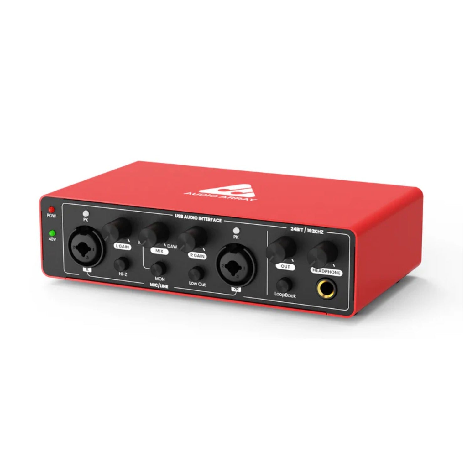 Audio Array AI-04 4 Channel Recording Studio Digital USB Audio Interface