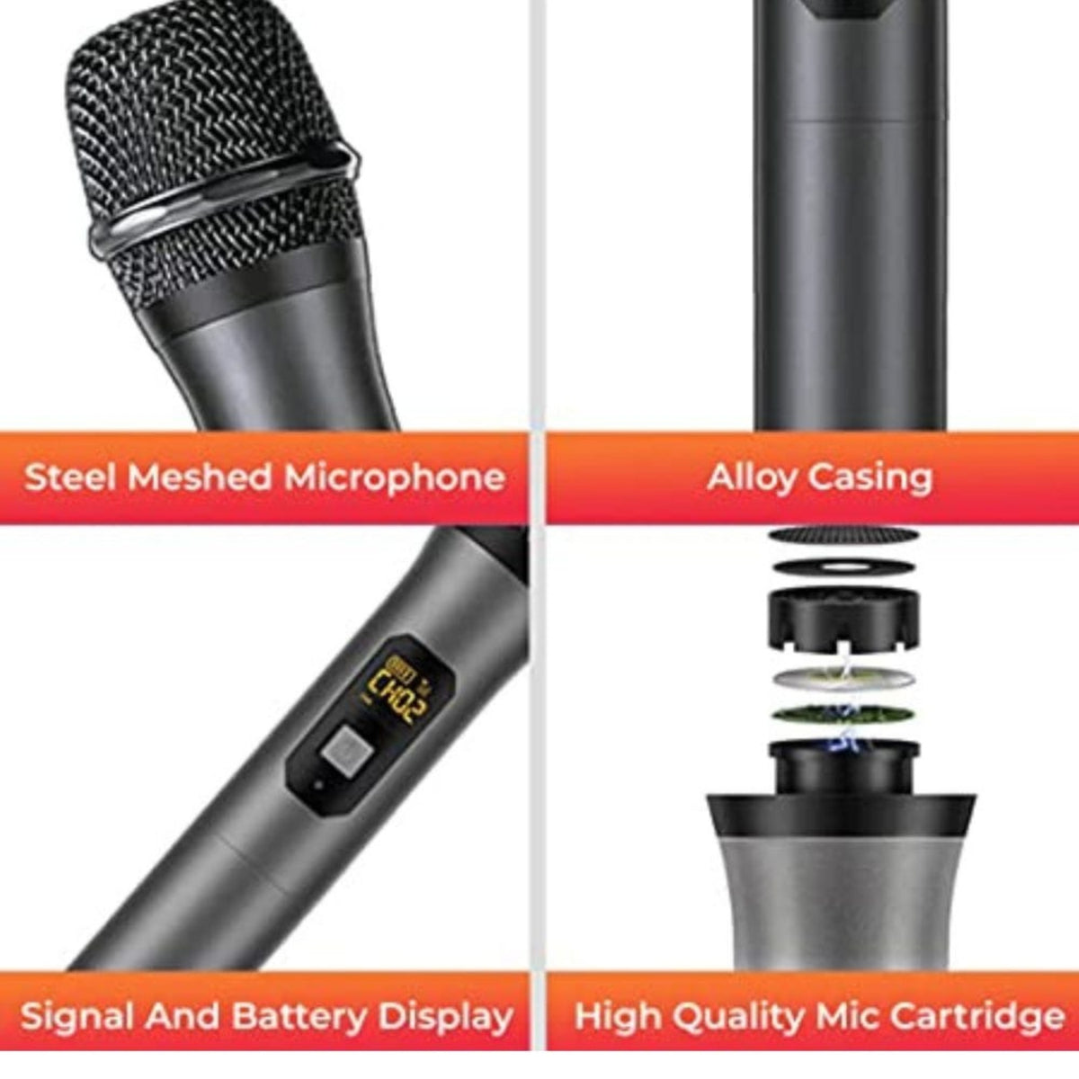 Audio Array AM-W13 Dynamic UHF Handheld Wireless Microphone