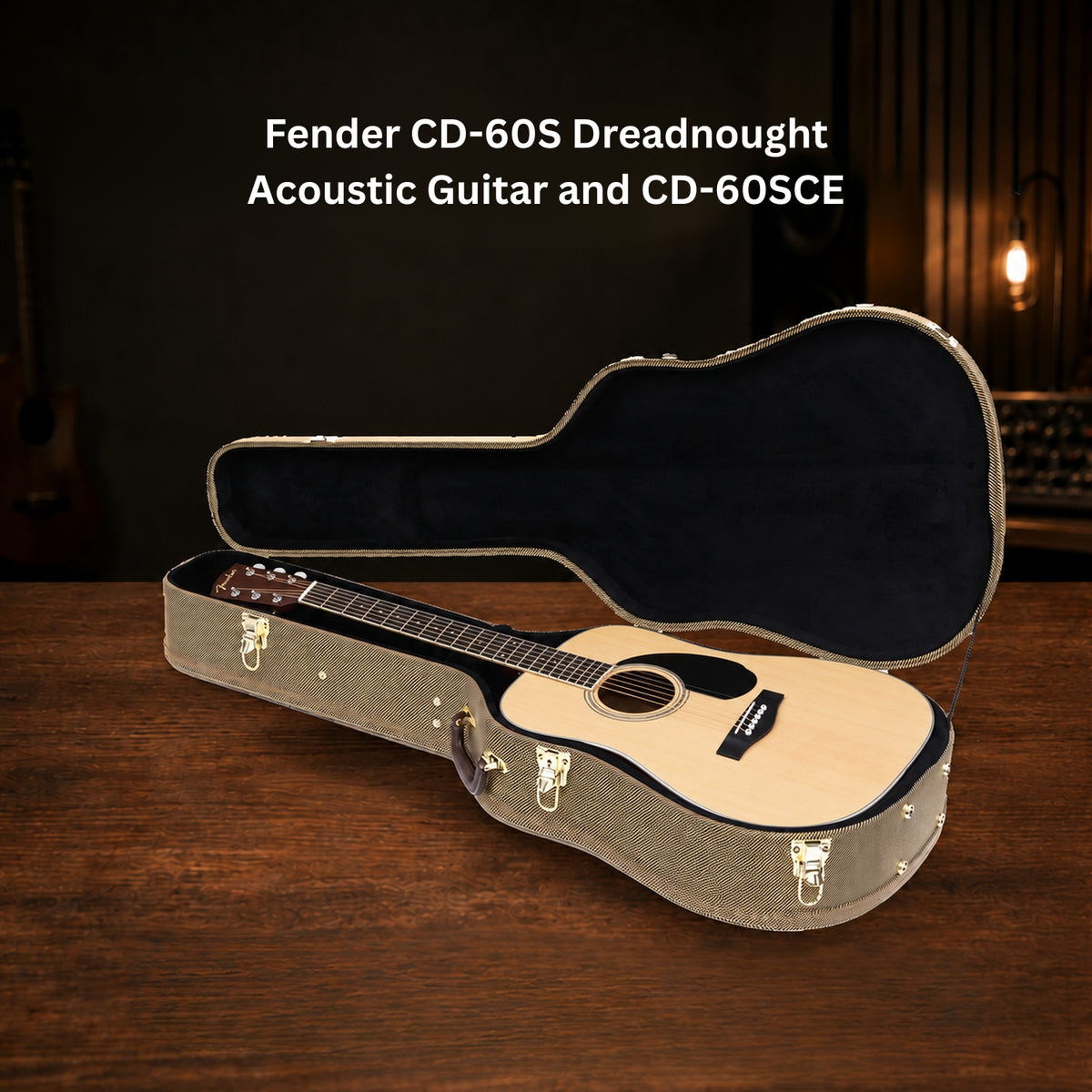 Bajaao Acoustic Guitar Hardshell Case in Tweed