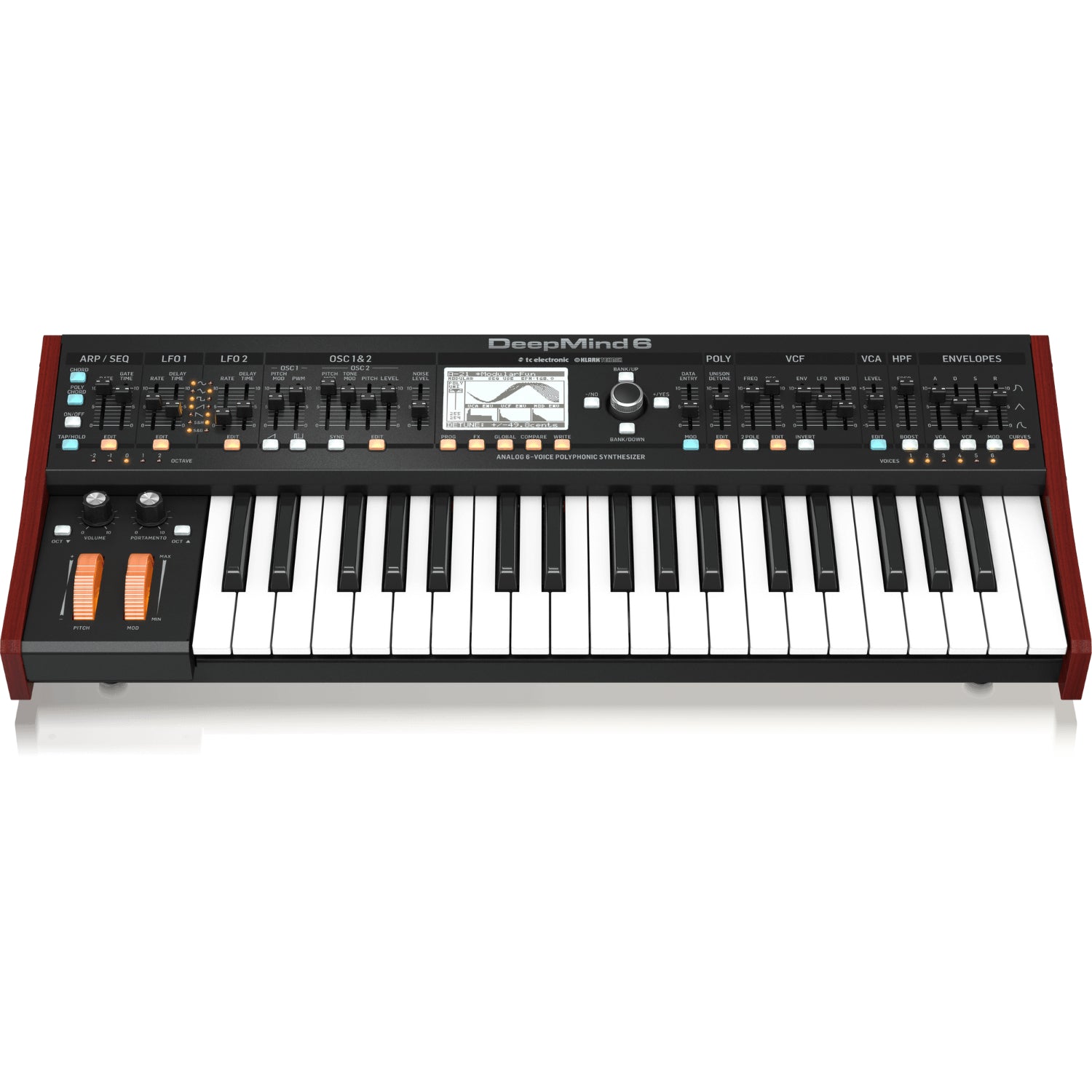 Behringer DeepMind 6 Analog 6-Voice Polyphonic Synthesizer