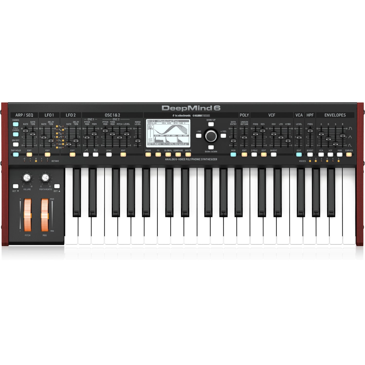 Behringer DeepMind 6 Analog 6-Voice Polyphonic Synthesizer