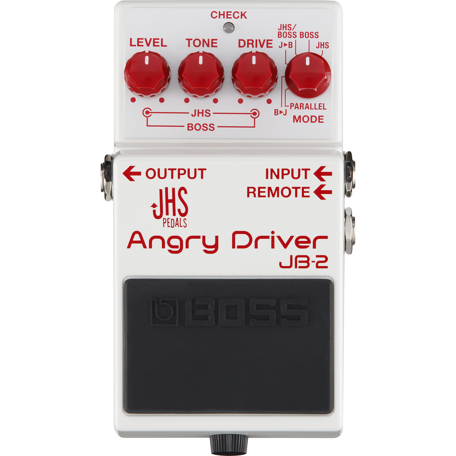 Boss JB-2 Angry Driver Overdrive Guitar Effects Pedal