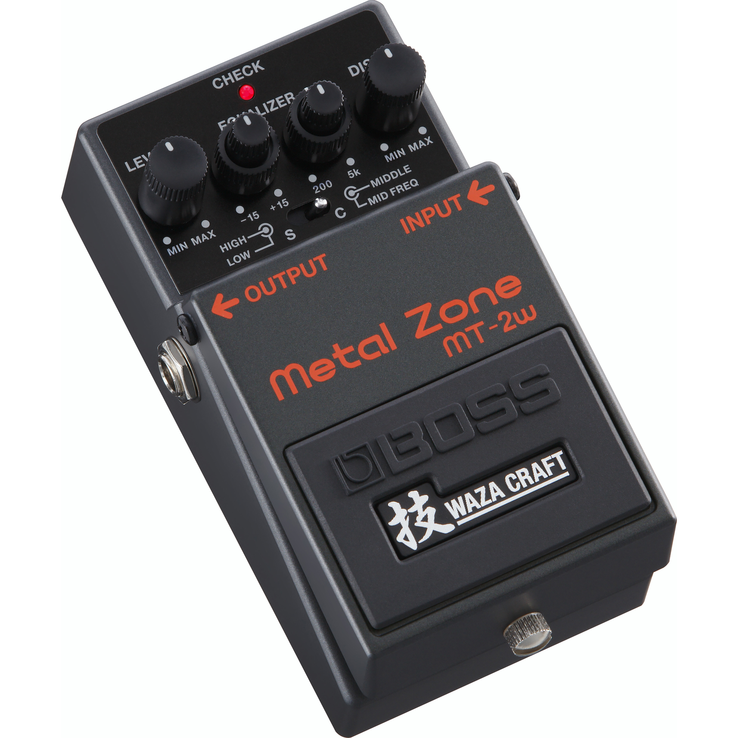 Boss MT-2W Metal Zone Waza Craft Distortion Pedal for Electric Guitars