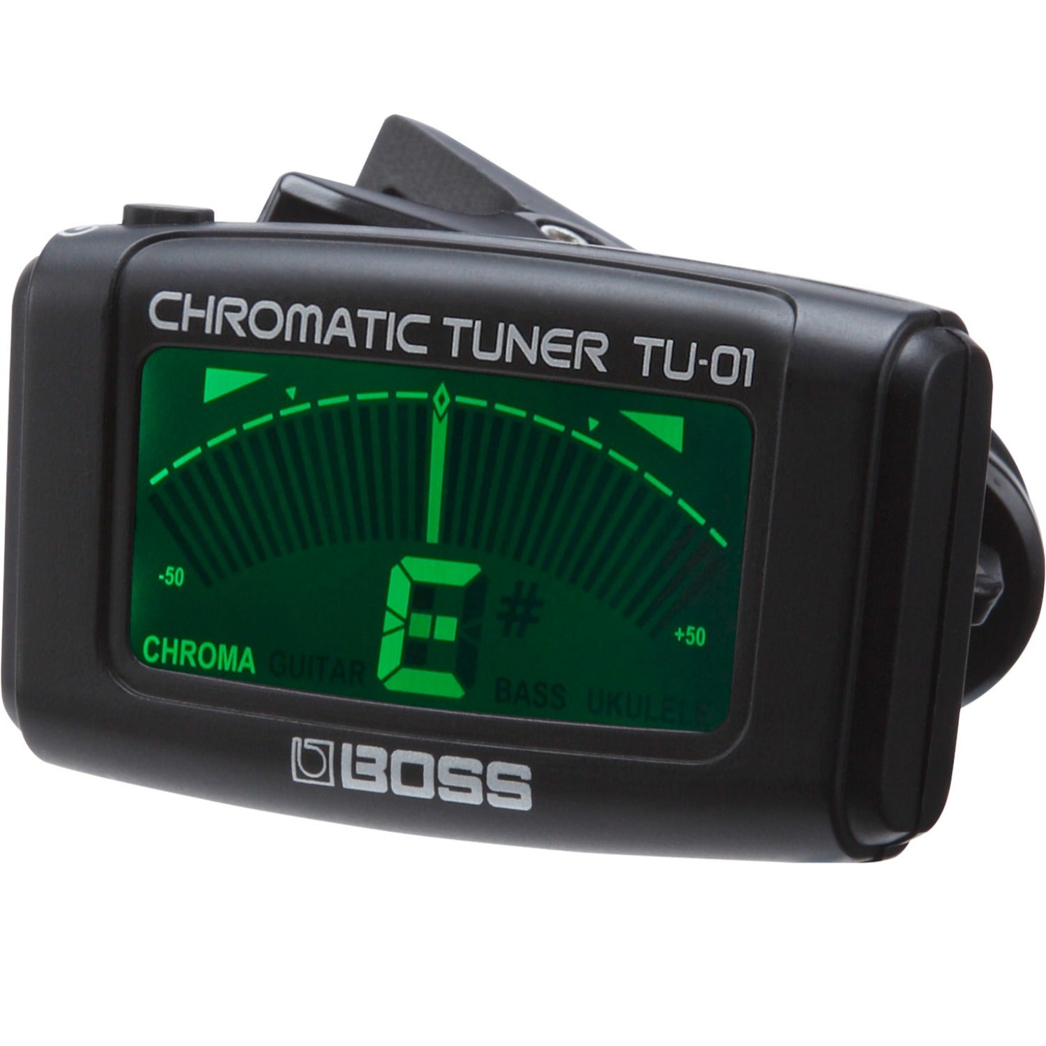 BOSS TU 01 Clip On Chromatic Tuner