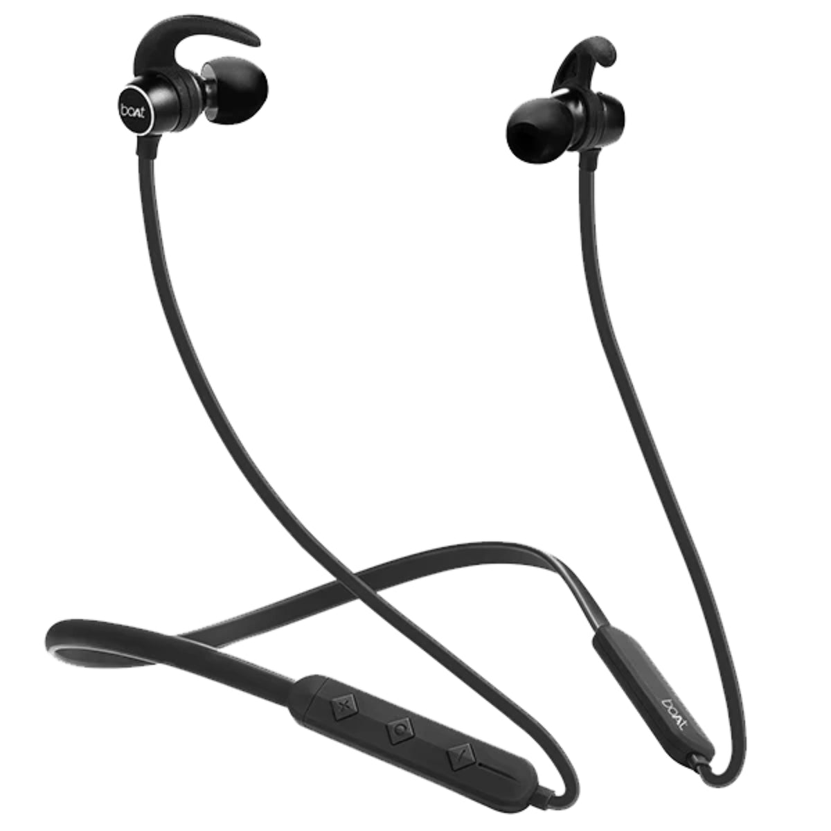 boAt Rockerz 255 In Ear Neckband Wireless Bluetooth Headphone - Active Black