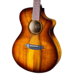 Breedlove Pursuit Exotic S Concert Tiger's Eye CE 6 String Electro Acoustic Guitar
