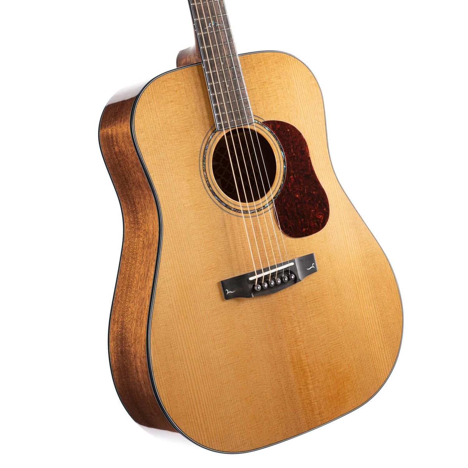 Cort GOLD D6 Dreadnought Acoustic Guitar With Deluxe Soft-Side Case - Natural