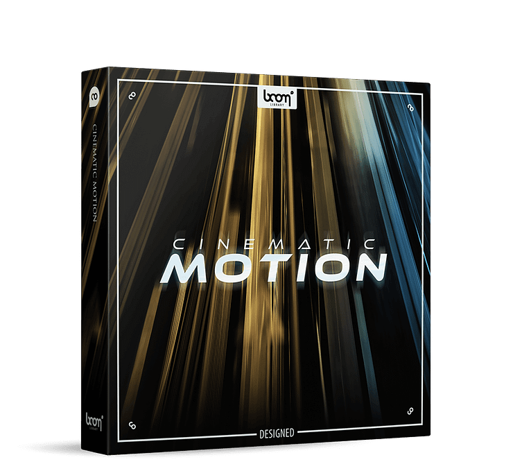 Boom Cinematic Motion Designed: Cinematic Motion Sound Effects
