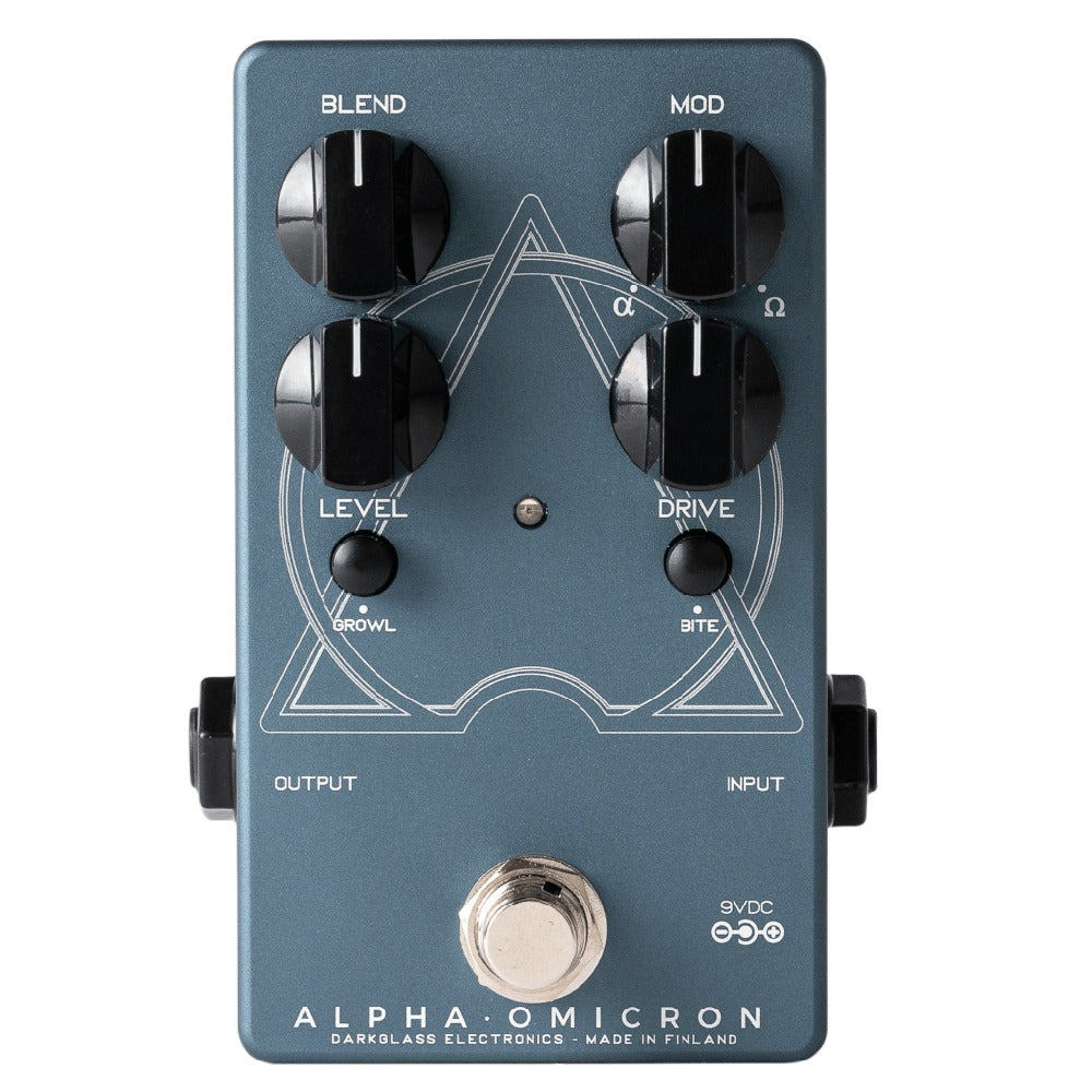 Darkglass Alpha Omicron Bass Preamp Overdrive Effects Pedal