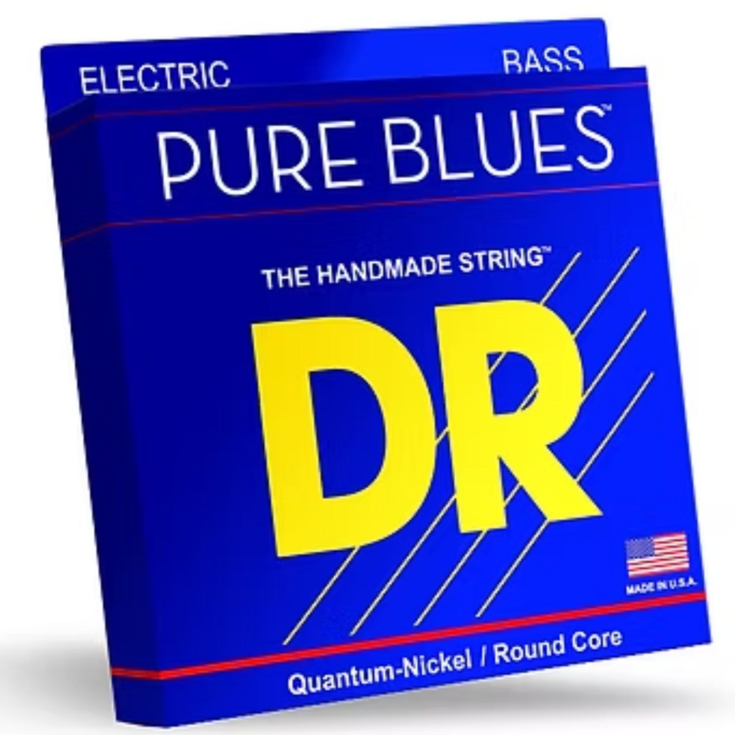 DR String PB6-30 Pure Blues Quantum Nickel Medium Bass Guitar 6-String Set - .030-.125