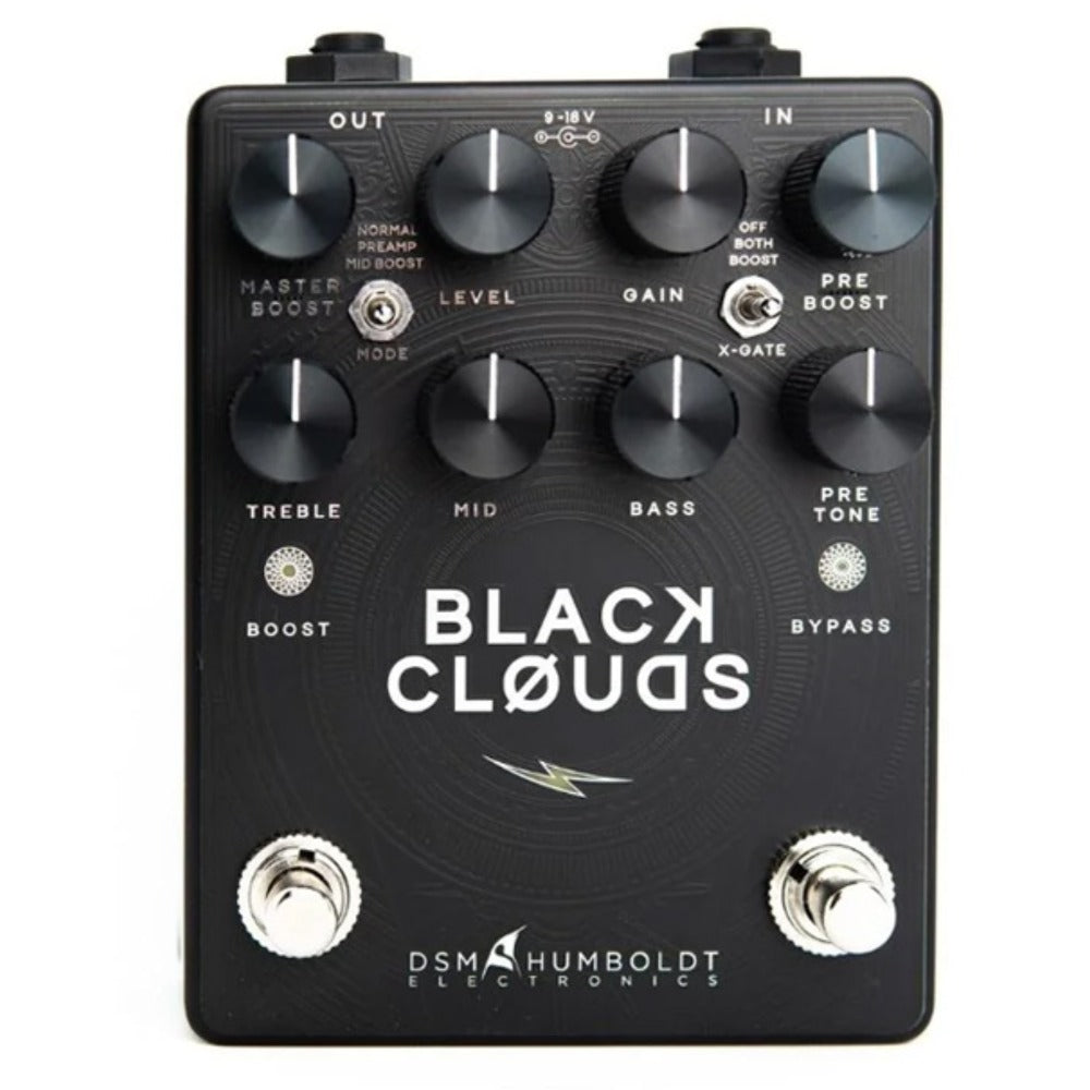 DSM & Humboldt Black Clouds Distortion Effect Pedal
