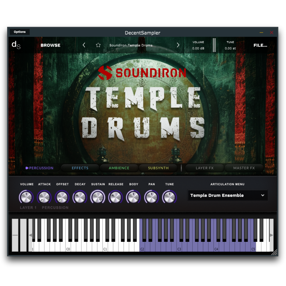 Soundiron Temple Drums