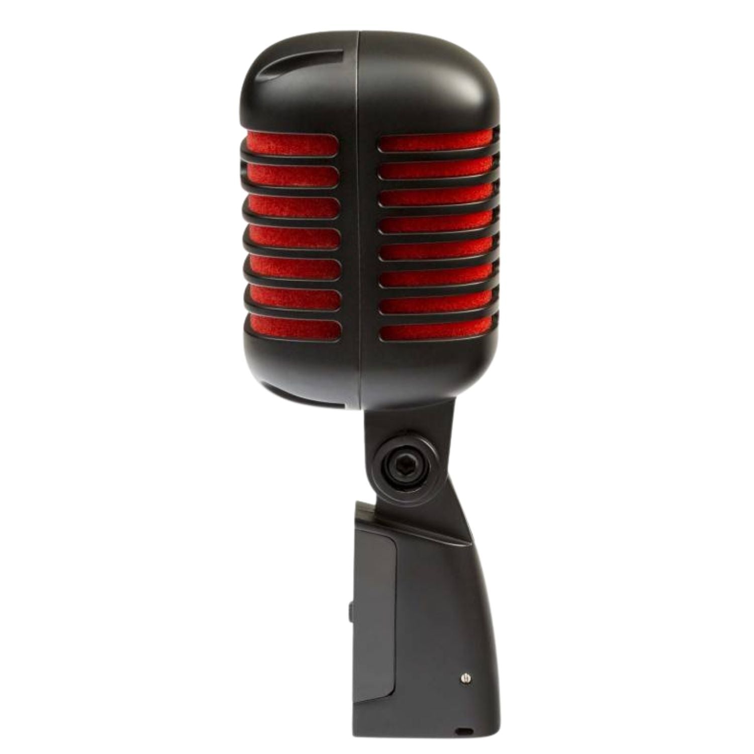 Eikon Audio DM55V2RDBK “VINTAGE” Professional Vocal Dynamic Microphone – Satin Black And Red