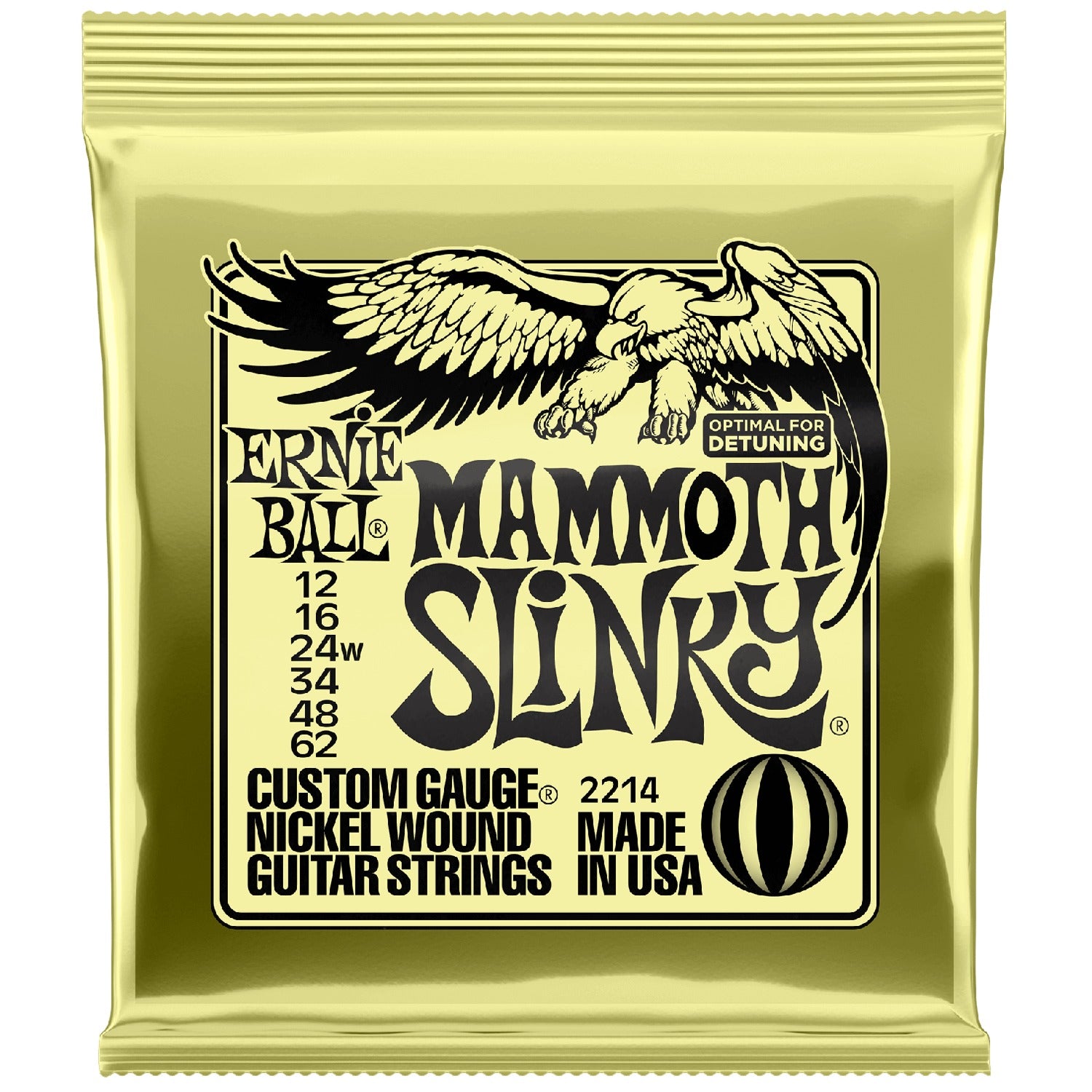 Ernie Ball 2214 Mammoth Slinky Electric Guitar 12-62