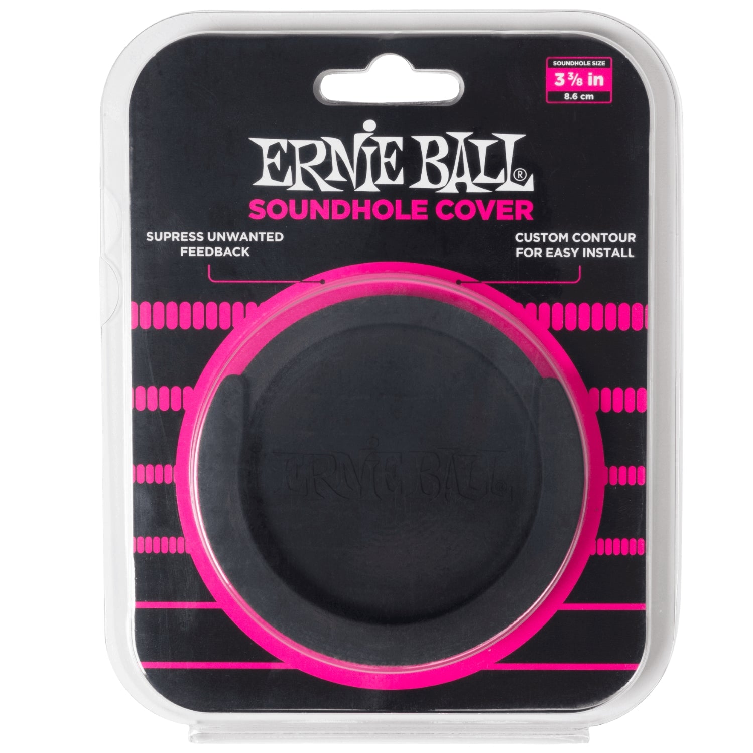 Ernie Ball 3-3/8 Inch Acoustic Soundhole Cover