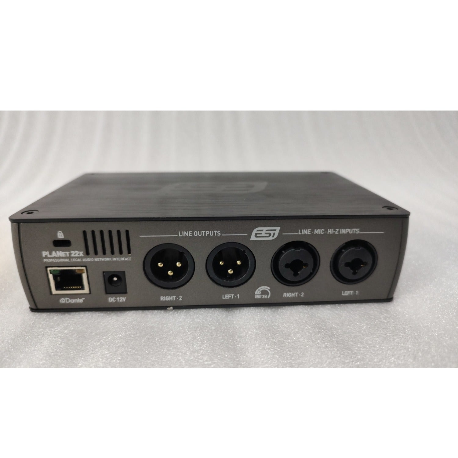 ESI Planet 22x 24-Bit Advanced Audio Interface with Dante Protocol - Open Box