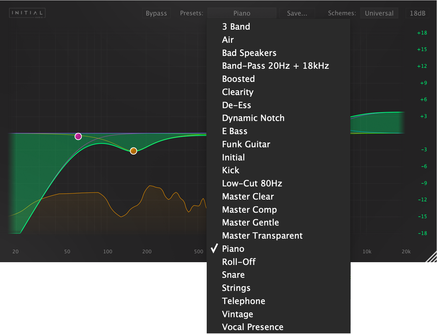 Initial Audio Dynamic Eq: Dynamic Equalizer