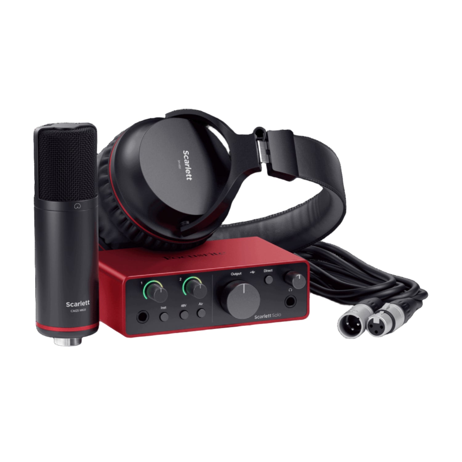 Focusrite Scarlett Solo Studio Audio Interface Pack
