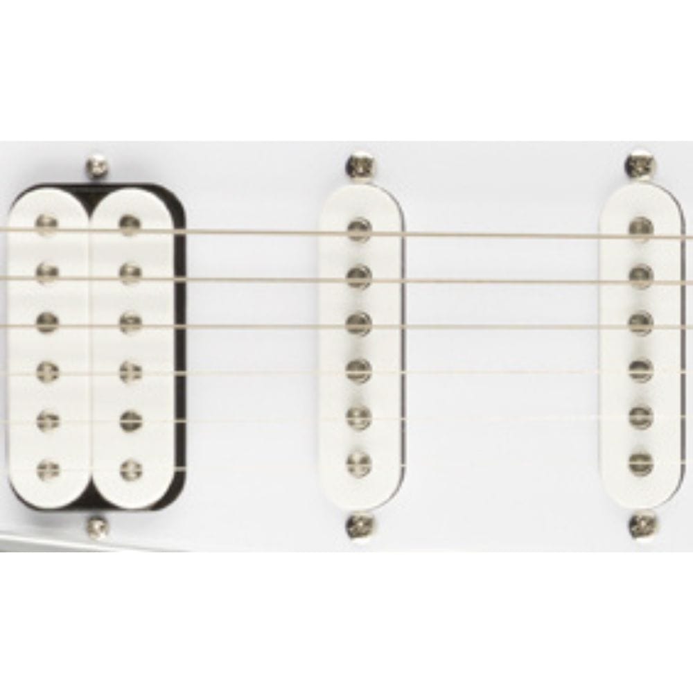 fender electric guitars fender affinity series stratocaster hss pack 6 string electric guitar - lake placid blue