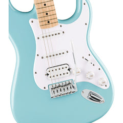 Fender Squier Sonic Stratocaster Electric Guitar with Guitar Amplifier, Gigbag,Polishing Cloth, Strap, Tuner, Pick, Cable and Ebook