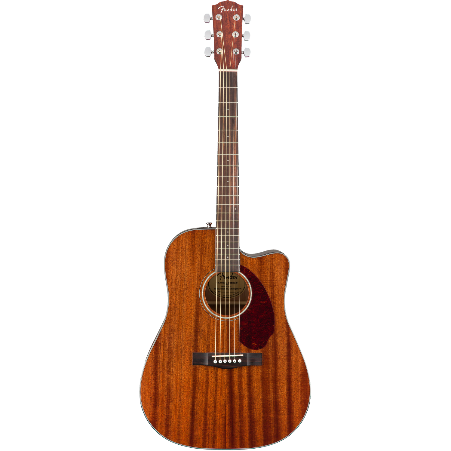 Fender CD140SCE-ALL Electro Acoustic Guitar with Case - Mahogany