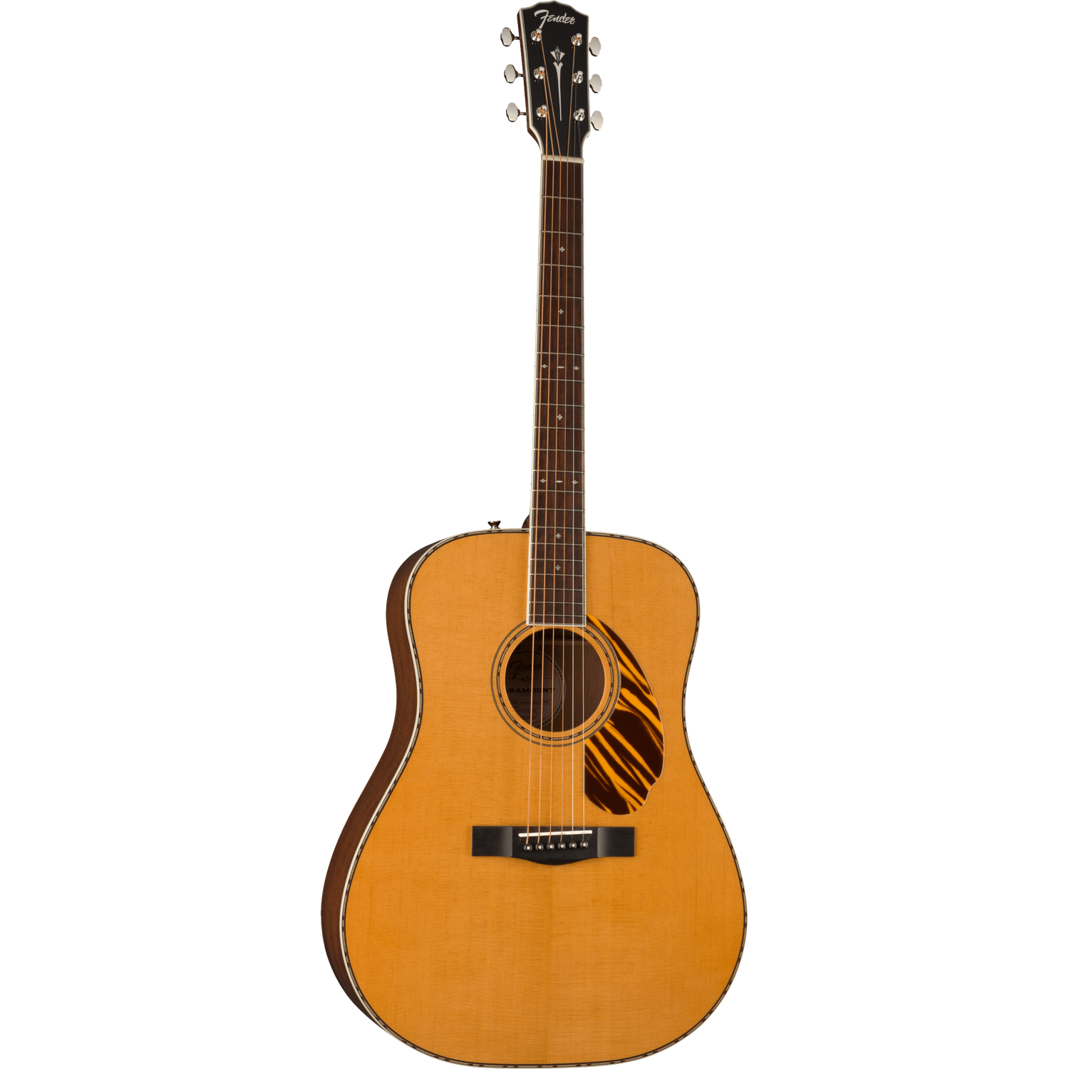 Fender PD 220E Dreadnought Electro Acoustic Guitar with Case