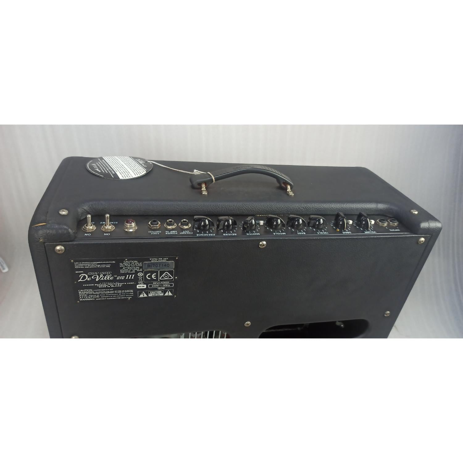 Fender Hot Rod Deville 212 III 60 Watt 2x12" Tube Guitar Combo Amplifier - Open Box