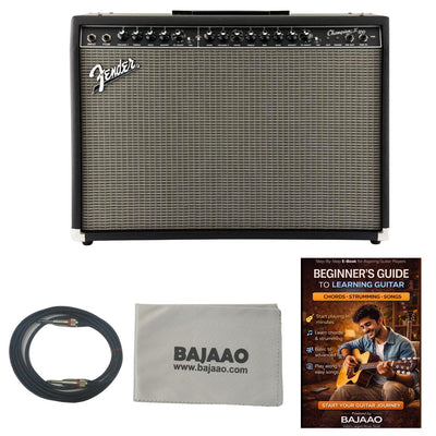 Fender Champion II 100W Combo Guitar Amplifier with Cable, Polishing Cloth & Ebook