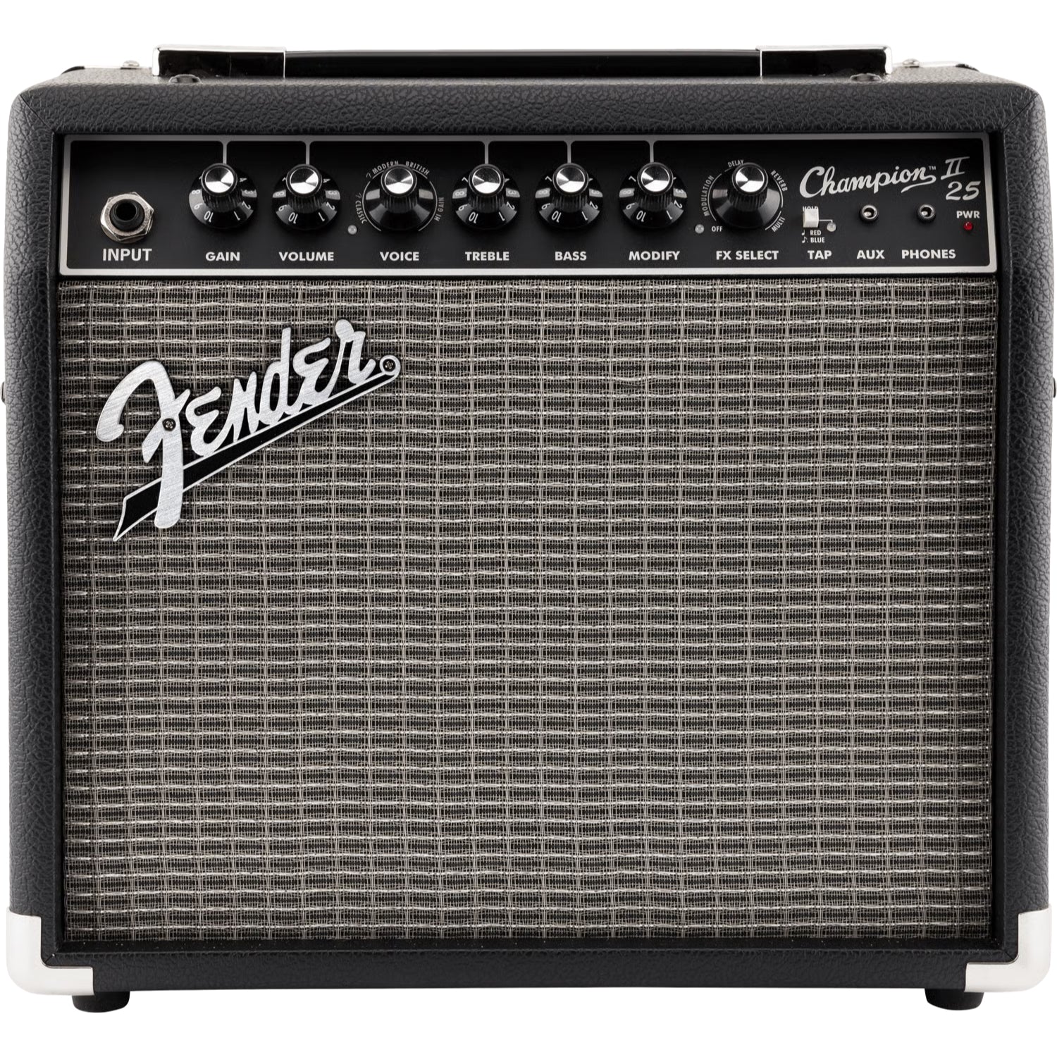 Fender Champion II 25W Combo Guitar Amplifier with Cable, Polishing Cloth & Ebook