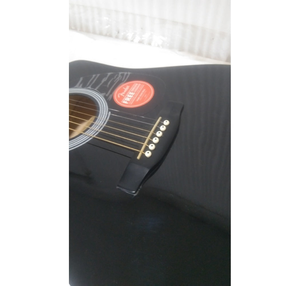 Fender SA105CE Electro - Acoustic Guitar - Black - Open Box B Stock