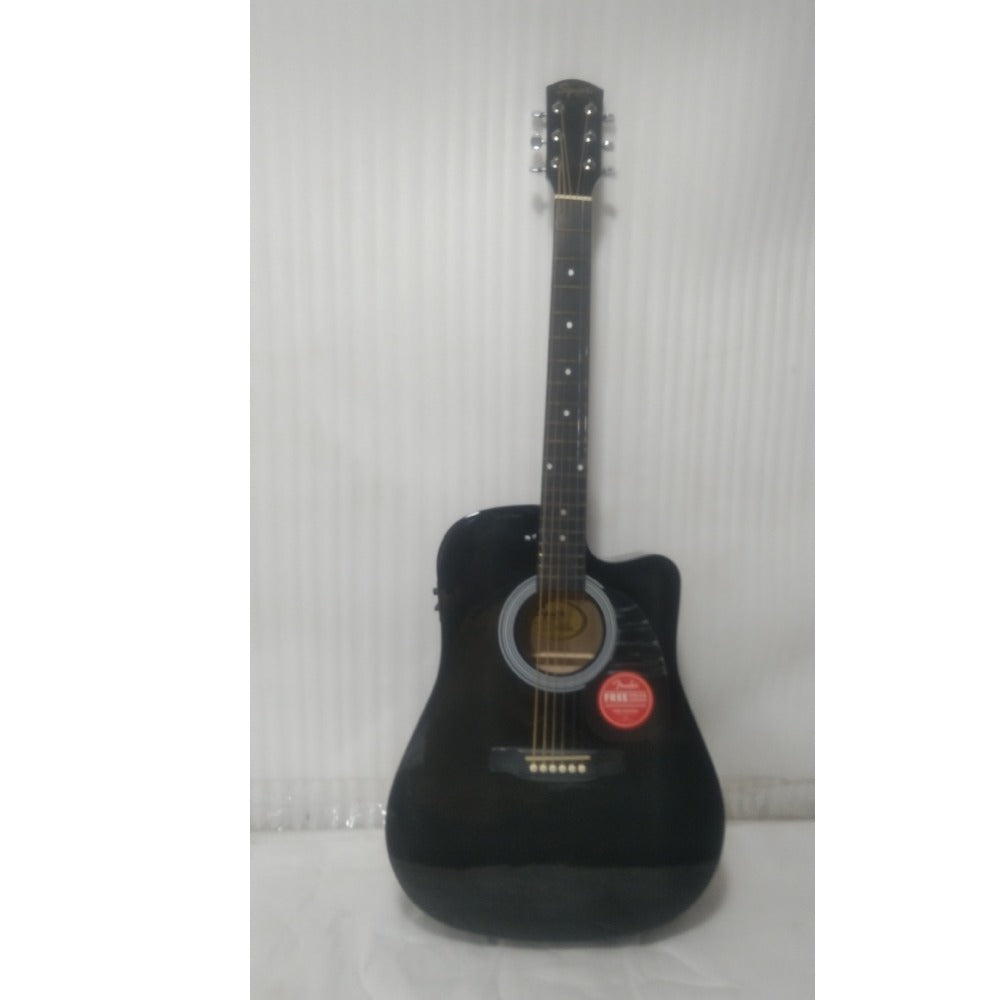 Fender SA105CE Electro - Acoustic Guitar - Black - Open Box B Stock