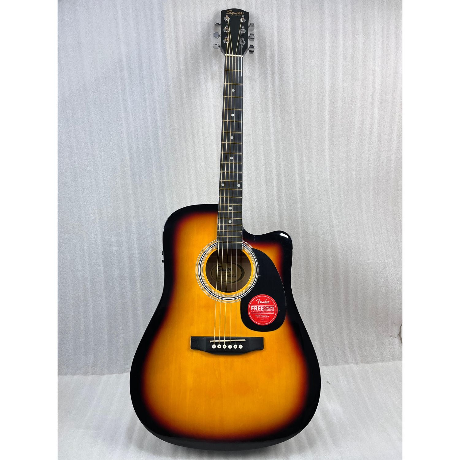 Fender SA105CE Electro - Acoustic Guitar - Sunburst - Open Box B Stock
