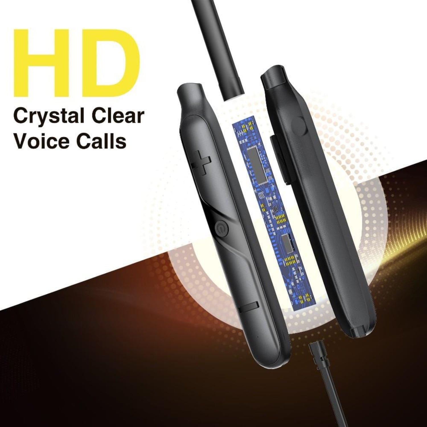 flix in-ear neckband headphones black flix (beetel) blaze bluetooth v5.0 wireless in ear comfortable sports neckband - black