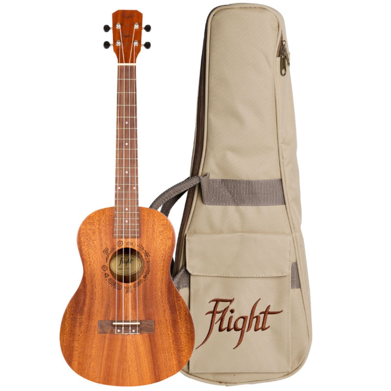 Flight NUB310 Baritone Ukulele with Bag