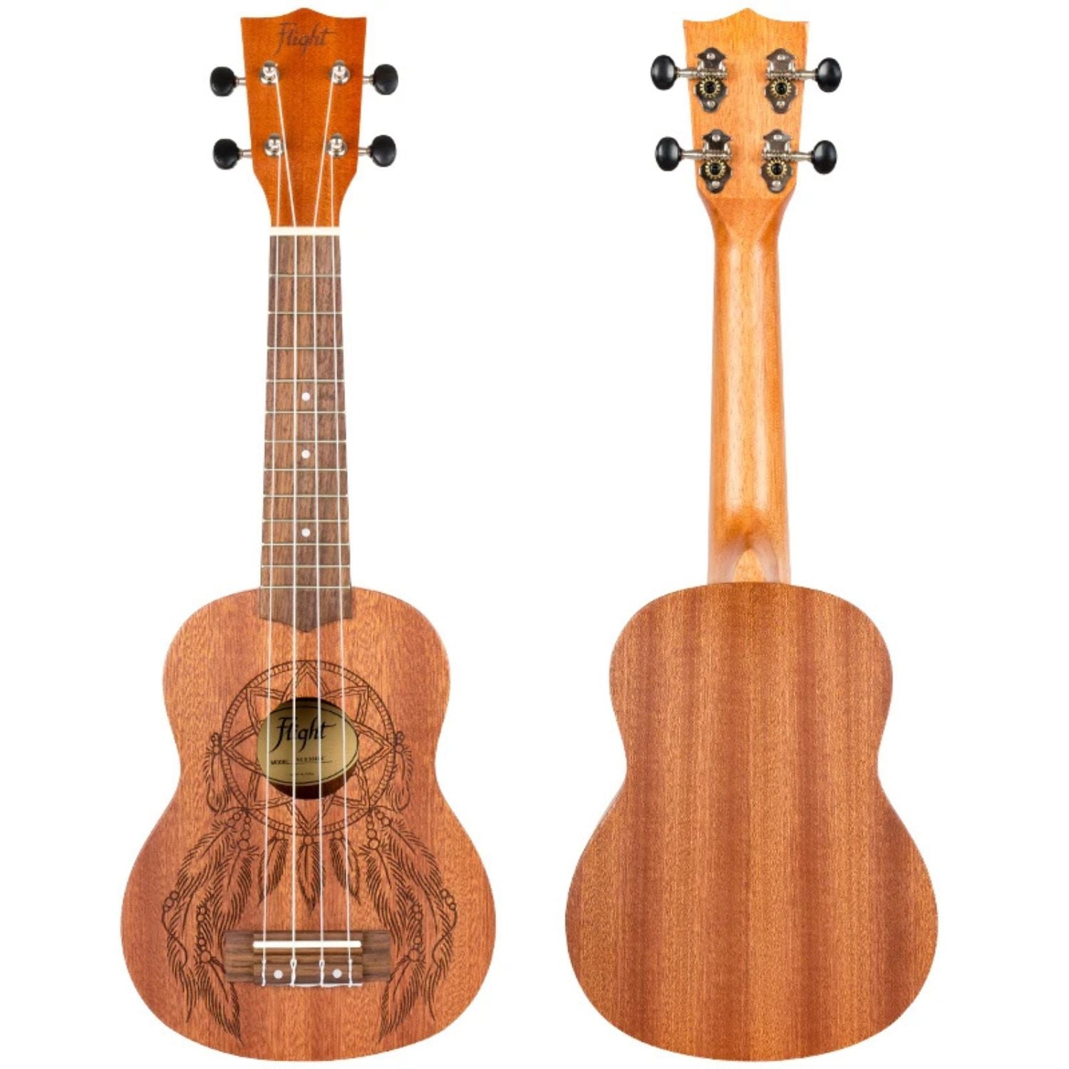 Flight NUS350 DC Dreamcatcher Soprano Ukulele with Bag