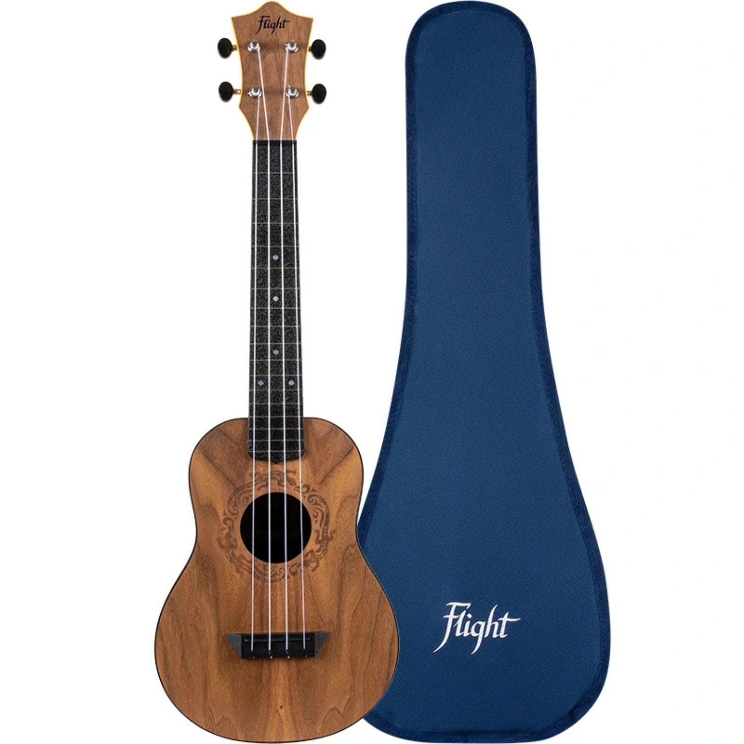 Flight TUC50 Travel Concert Ukulele with Bag