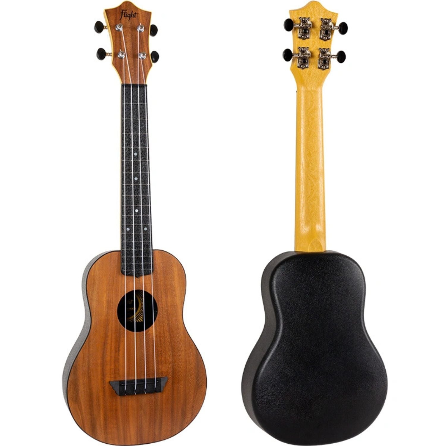 Flight TUC55 Acacia Travel Concert Ukulele with Bag