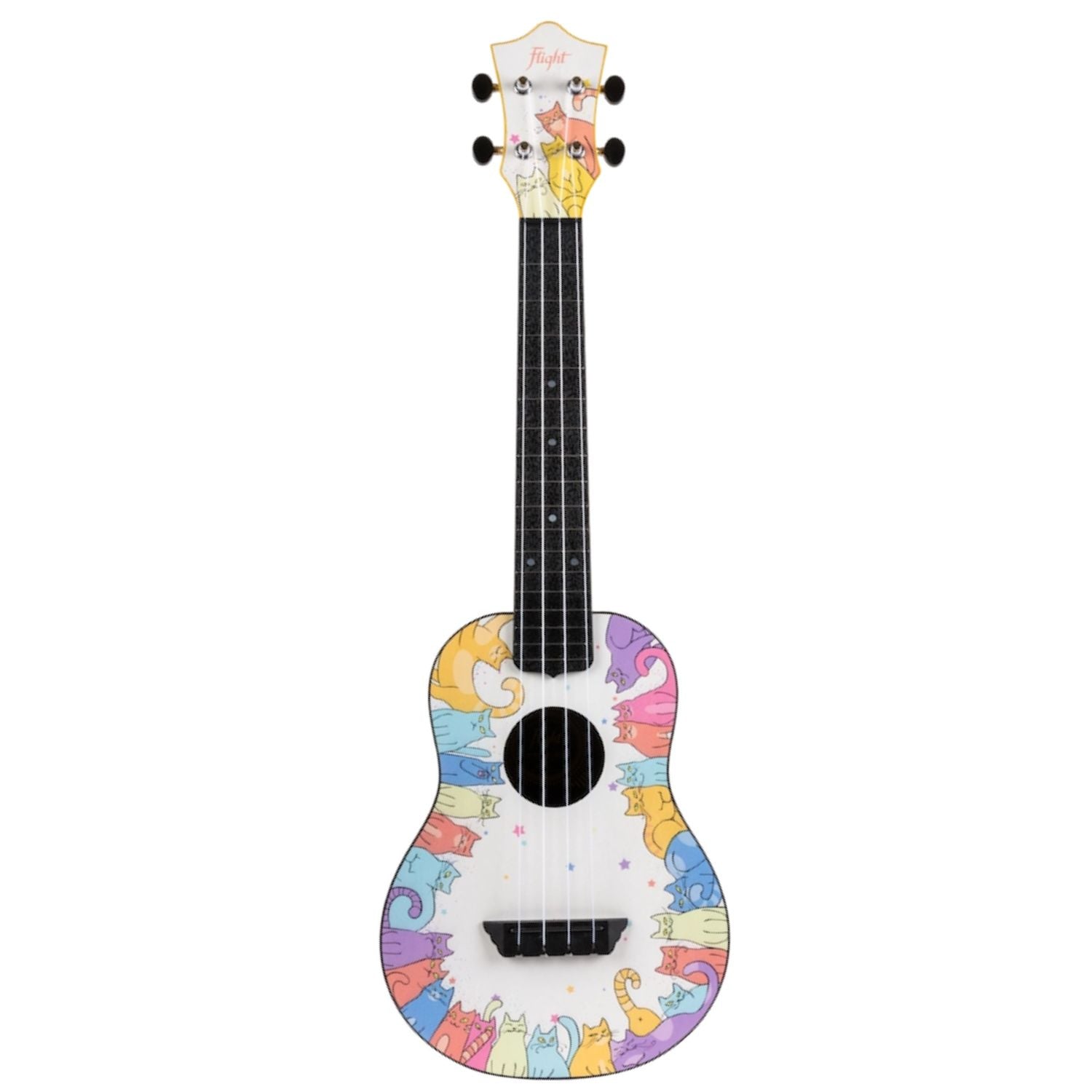 Flight Kitty TUC Travel Concert Ukulele with Bag